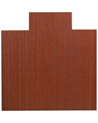 55x57 Bamboo Roll-Up Chair Mat